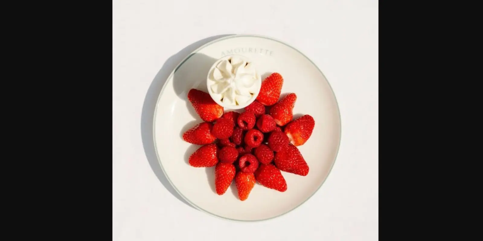 Dessert fraises Amourette